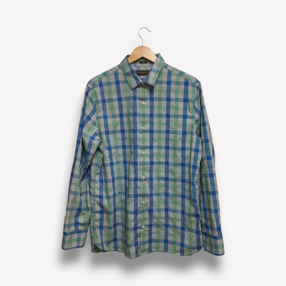 Fairlane & Sons Gingham Shirt, L